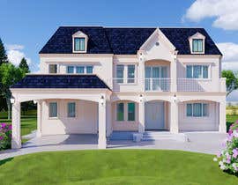 #9 for Design New French Chateau Luxury House Floorplan and Facade by AlonsoSuarez