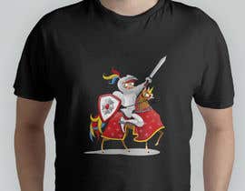 #339 untuk T-Shirt Illustration Knight Riding a Unicorn oleh jashedjashed98
