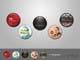 Εικόνα Συμμετοχής Διαγωνισμού #14 για                                                     5 Button Badge designs for a Personal/Political Blog
                                                