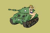#19 for Bomber Betty on a tank by Mazensalama0