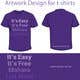 Kilpailutyön #79 pienoiskuva kilpailussa                                                     Artwork Design for t-shirts
                                                