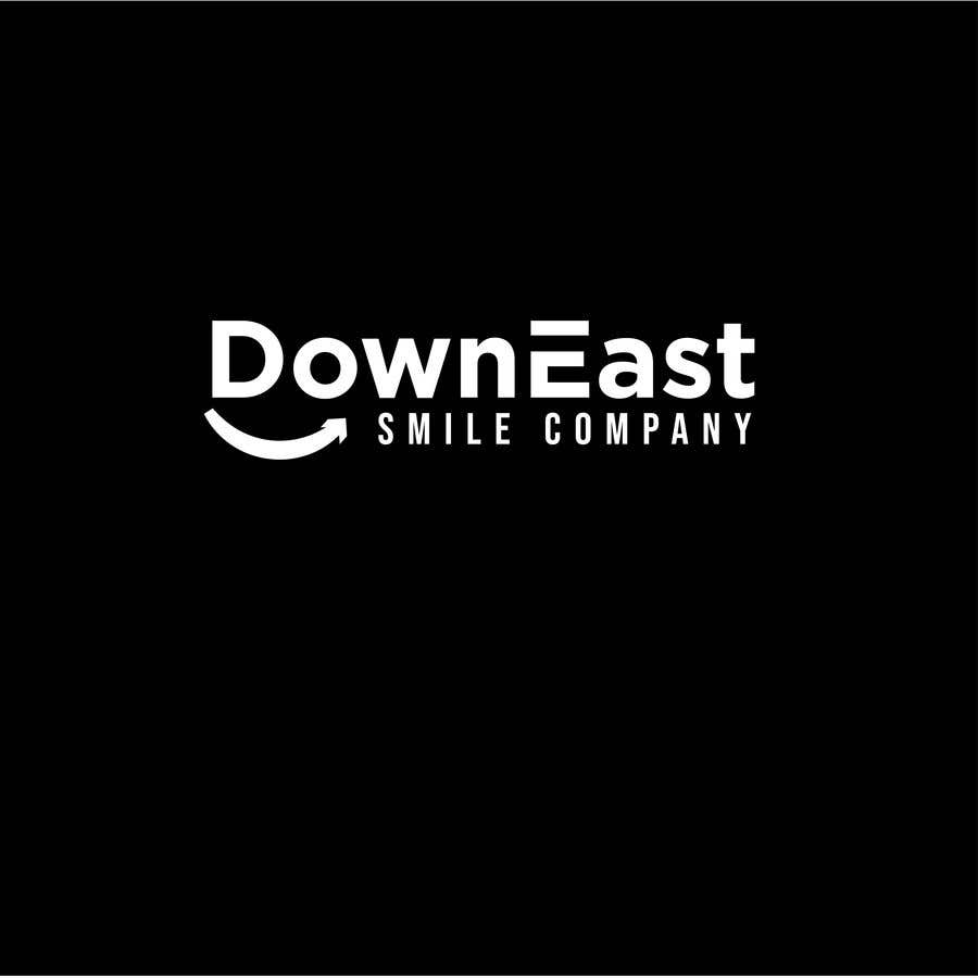 Penyertaan Peraduan #1205 untuk                                                 Logo for collaborative business idea: DownEast Smile Company
                                            