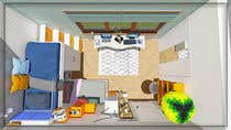 #11 untuk 3D design of kids room in tiny space (Beds, furniture and idea) oleh EstebanGreen