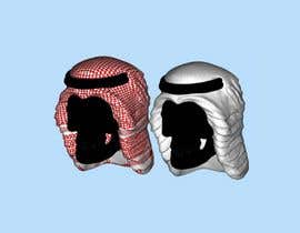#34 para Design of an Arab female Skull with a scarf for 3D printing por tasali1033