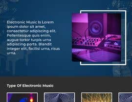 Číslo 30 pro uživatele Design a new page for our new blog about electronic music production. od uživatele ghaluhwizz