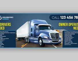 #2 Truck Drivers Hiring Poster/Banner részére printexpertbd által