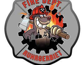 #9 for Firefighter T-Shirt and Patch by fingerburns