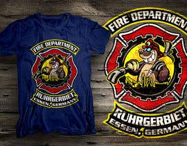 #15 for Firefighter T-Shirt and Patch by dsgrapiko