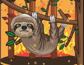 #30 untuk Staleface Sloth oleh utteeya100