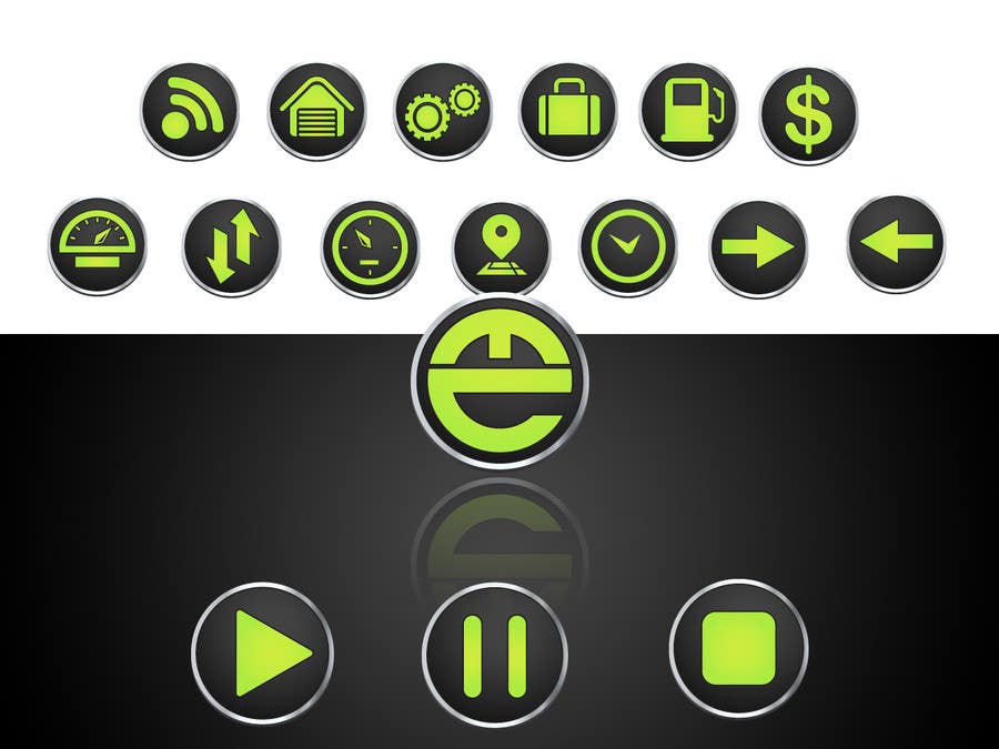 Proposition n°36 du concours                                                 Design Logo and 16 Icons for Android app.
                                            