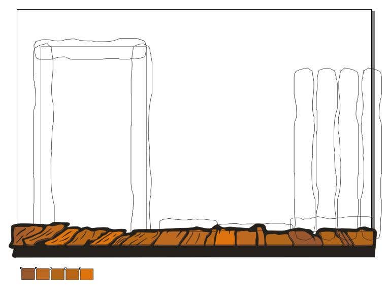 Bài tham dự cuộc thi #63 cho                                                 3D Graphic Design for Wall Mural - Children's Treehouse Theme
                                            