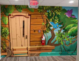 #89 для 3D Graphic Design for Wall Mural - Children&#039;s Treehouse Theme от saseart