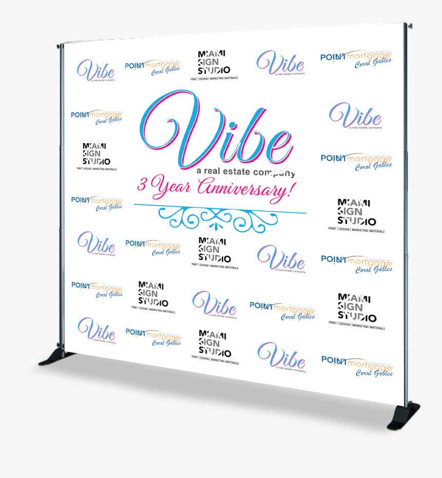 
                                                                                                                        Contest Entry #                                            47
                                         for                                             Vibe - 8x8 Step & Repeat
                                        