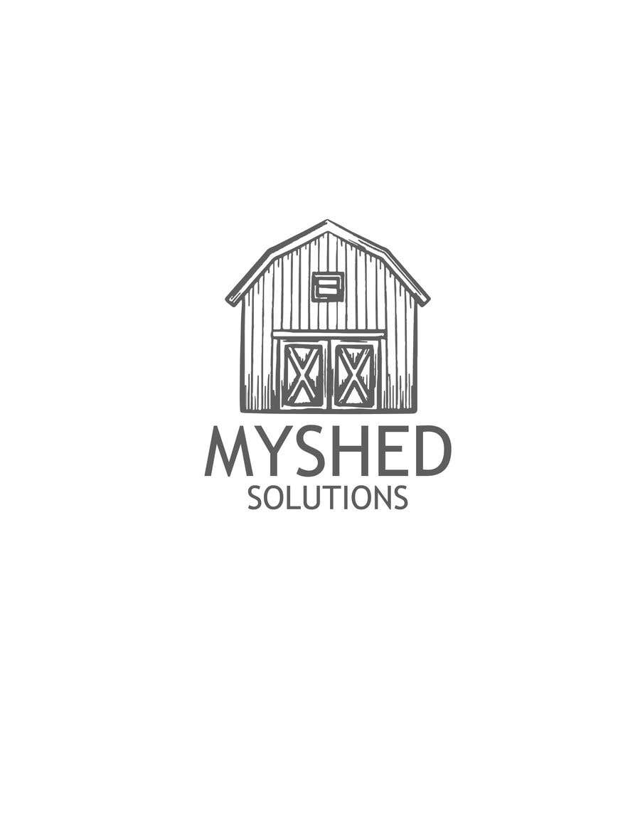Penyertaan Peraduan #623 untuk                                                 Logo design for MyShedSolutions
                                            