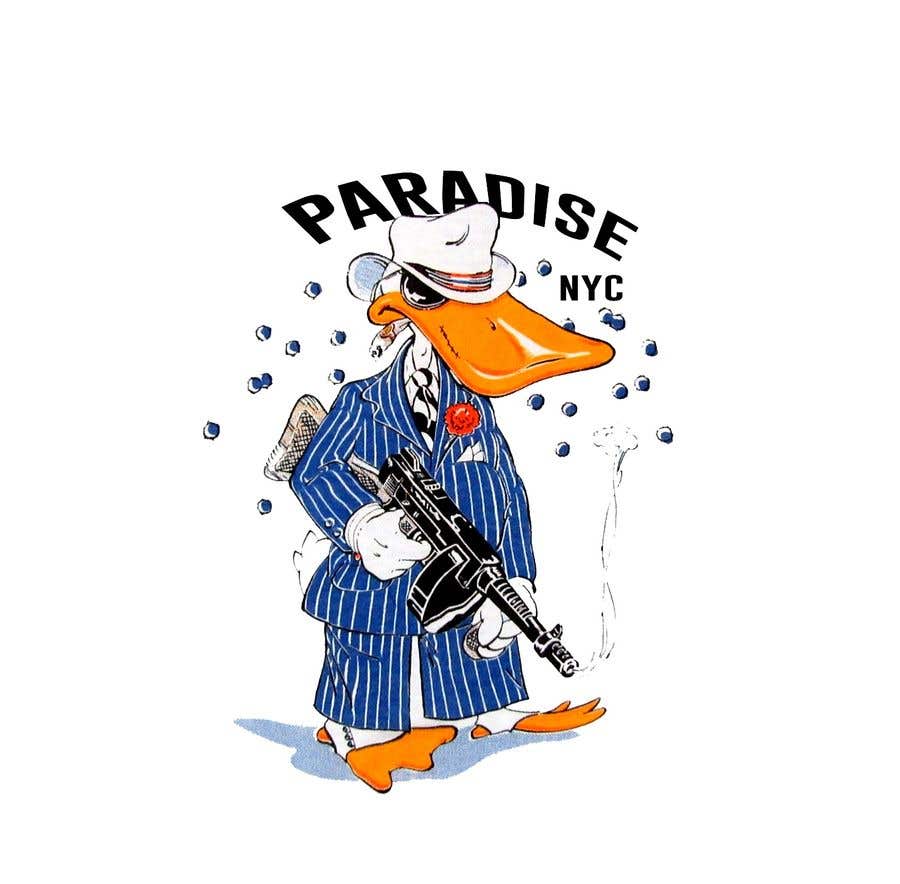 
                                                                                                            Proposition n°                                        91
                                     du concours                                         Please RE-DRAW the example “Chicago Gangster Duck” image using Adobe Illustrator or Photoshop.
                                    