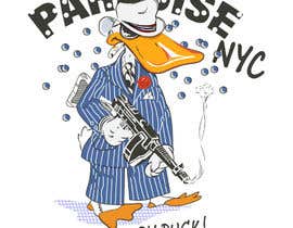 nº 65 pour Please RE-DRAW the example “Chicago Gangster Duck” image using Adobe Illustrator or Photoshop. par sisir2367 