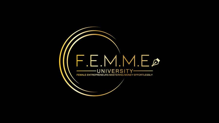 Kilpailutyö #102 kilpailussa                                                 F.E.M.M.E. logo design
                                            
