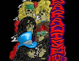 #32 for Please RE-DRAW the example “GUNS N ROSES” image using Adobe Illustrator or Photoshop. by riskymaulana1790