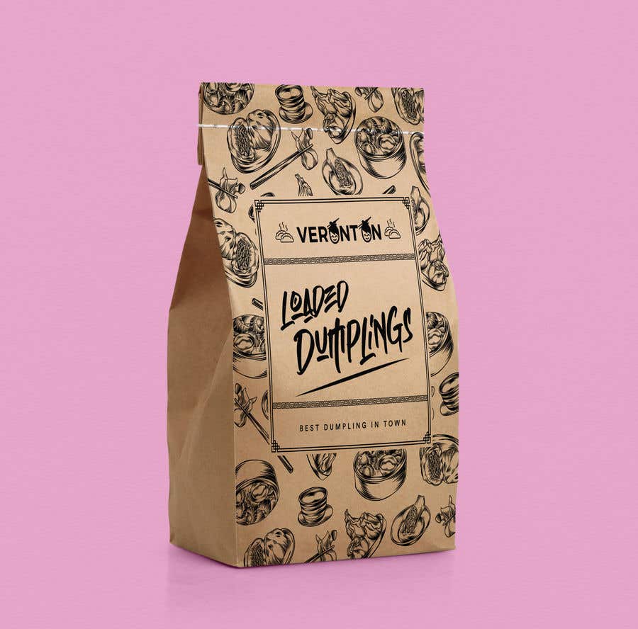 
                                                                                                            Kilpailutyö #                                        40
                                     kilpailussa                                         Create artwork design for dumpling packaging
                                    