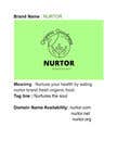 Branding Inscrição do Concurso Nº88 para suggest Name for my organic Food materials - 25/10/2021 05:10 EDT