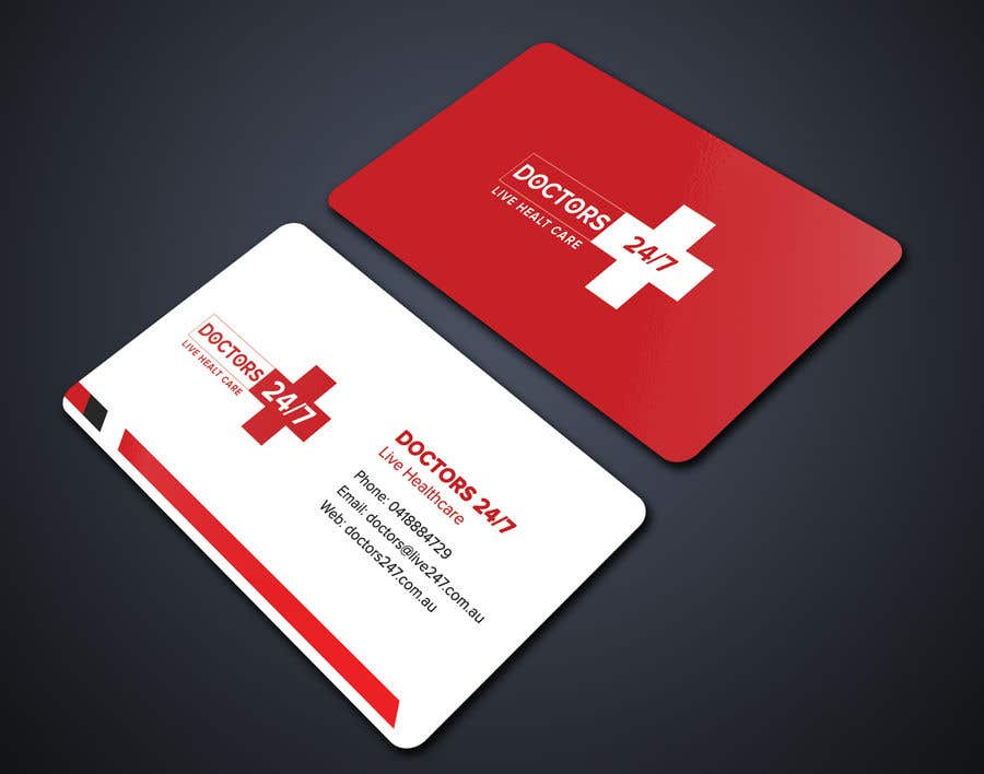 
                                                                                                            Penyertaan Peraduan #                                        306
                                     untuk                                         Logo Design - Business Card Layout  -  Doctors247
                                    