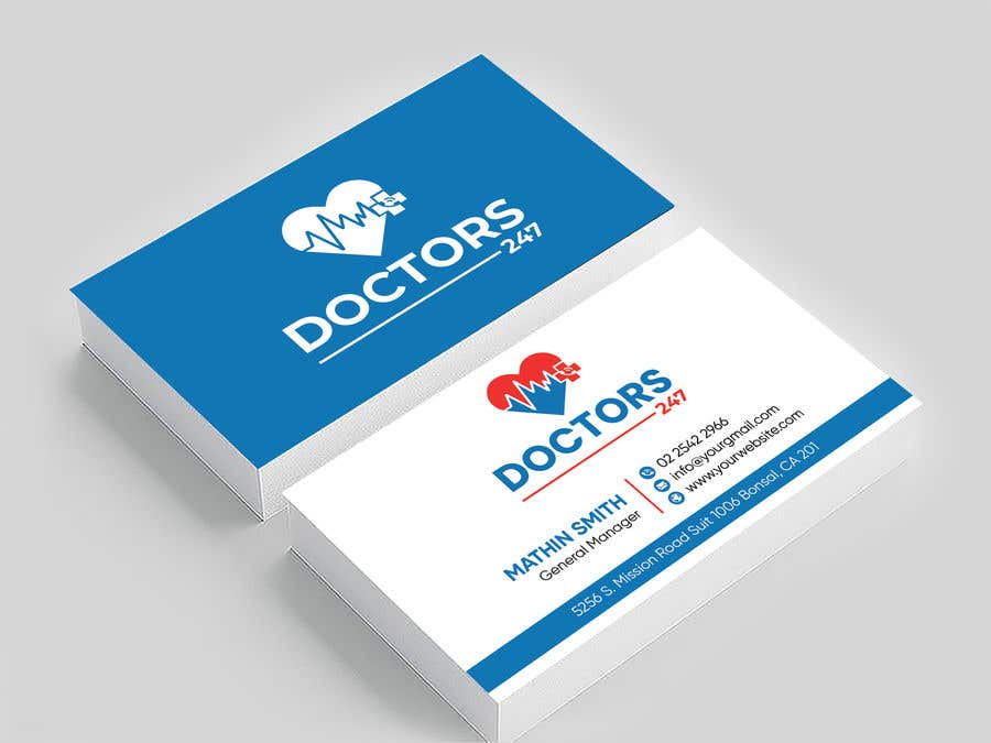 
                                                                                                                        Penyertaan Peraduan #                                            279
                                         untuk                                             Logo Design - Business Card Layout  -  Doctors247
                                        