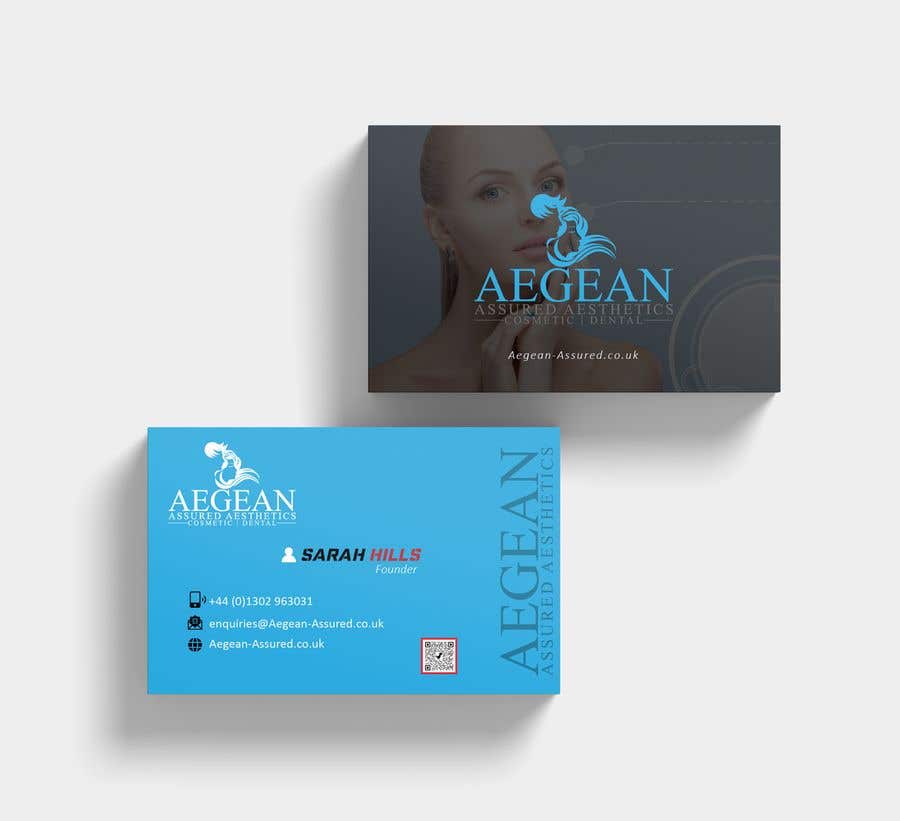 Kilpailutyö #275 kilpailussa                                                 Design Double Sided Business Cards For Aegean Assured
                                            