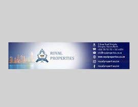 nº 107 pour Royal Properties Banner par AsmaFree9 