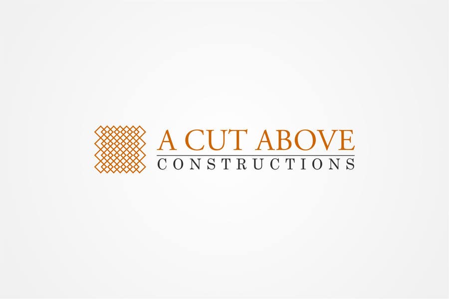 Contest Entry #234 for                                                 Design a NEW LOGO for A Cut Above Constructions
                                            