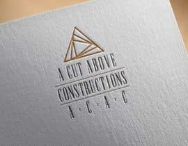 #174 for Design a NEW LOGO for A Cut Above Constructions by emon356
