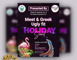 #135 za Meet &amp; Greek Ugly fit Holiday Social od rehana458