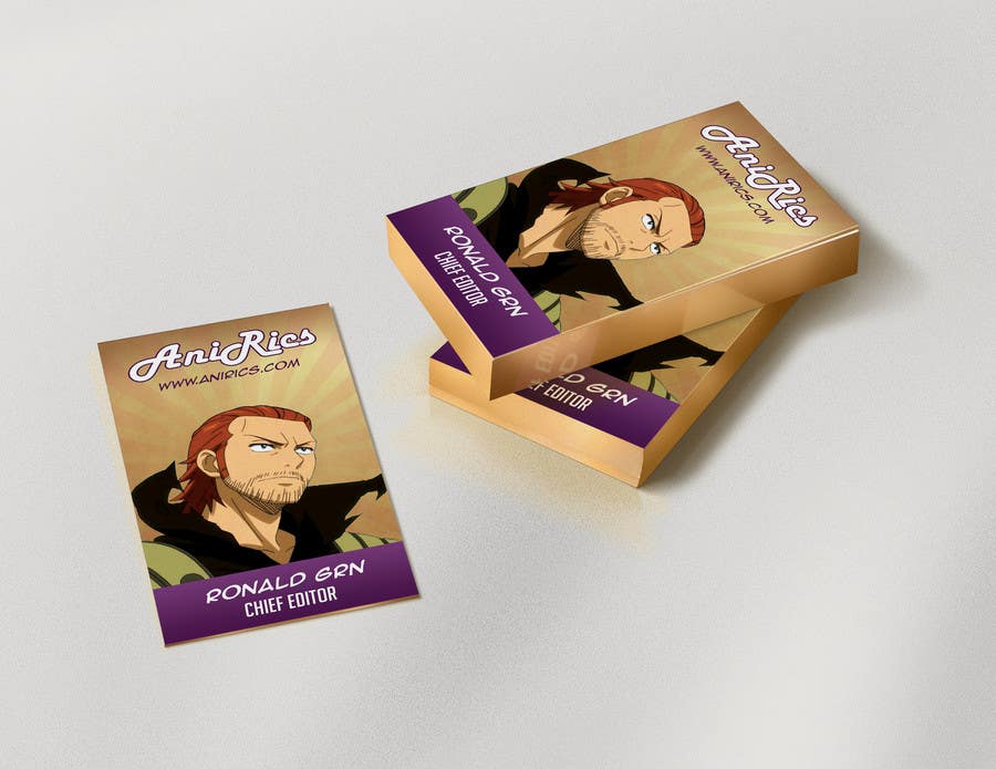 
                                                                                                                        Proposition n°                                            32
                                         du concours                                             Design some Business Cards for anime site
                                        