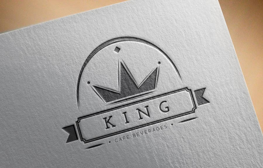 Penyertaan Peraduan #118 untuk                                                 Design a Logo for King Cafe Beverages
                                            