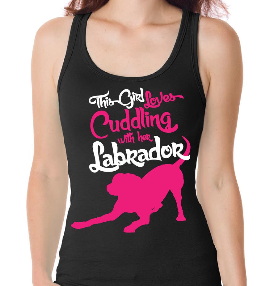 Penyertaan Peraduan #35 untuk                                                 Design a T-Shirt for this Lab Girl
                                            