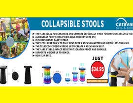 #51 for COLLAPSIBLE STOOL FLYER FOR FACEBOOK PROMOTION by loooooo