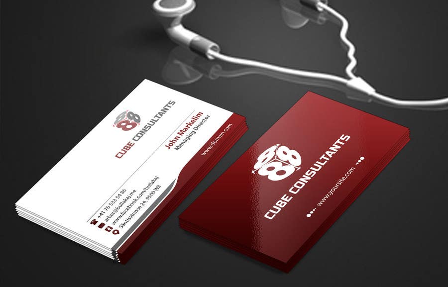 Penyertaan Peraduan #32 untuk                                                 Business card design
                                            