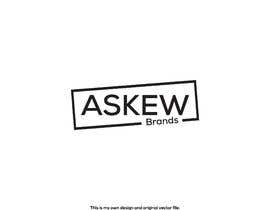 #112 untuk Logo For Askew Brands oleh mahal6203