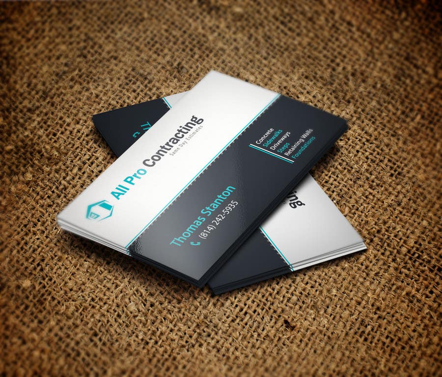 Entri Kontes #18 untuk                                                Design some Business Cards for All Pro Contracting
                                            