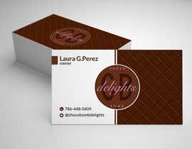 #319 for Choco Bomb Delights - Business Card Design by badhonjoycityit