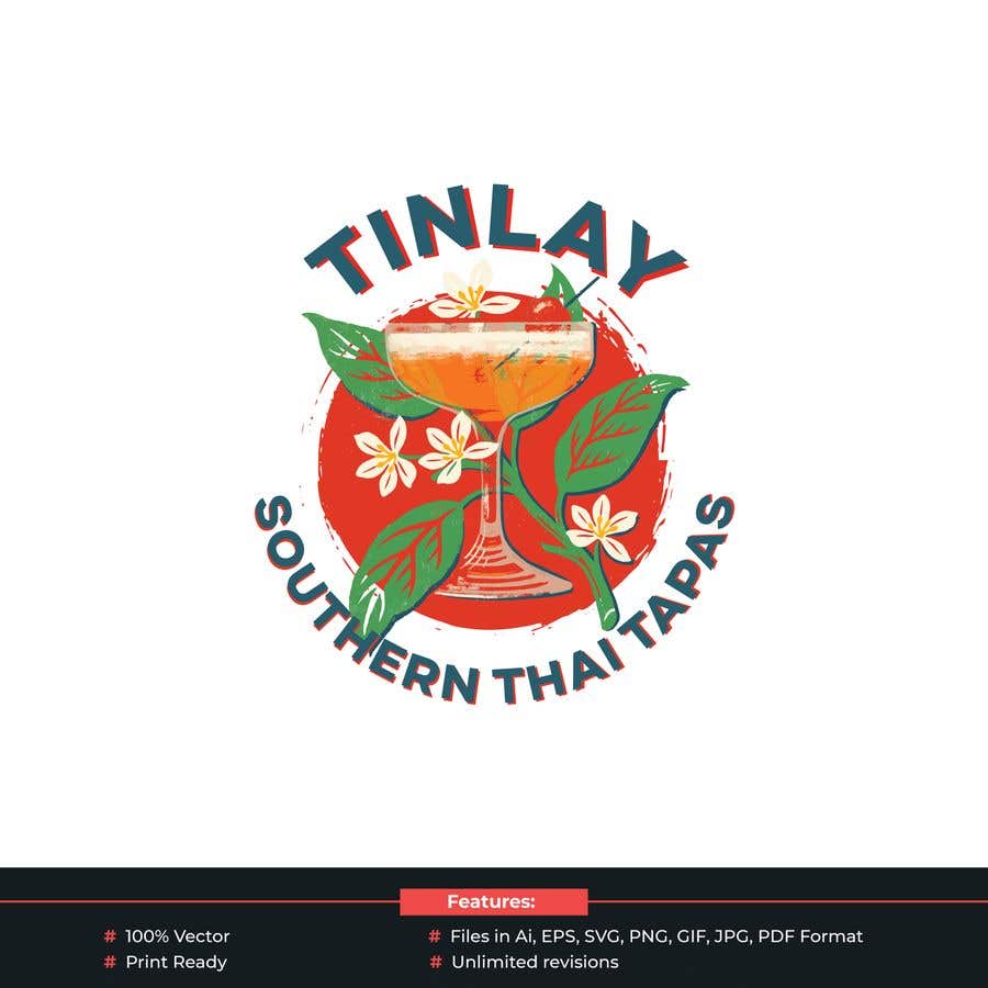 Intrarea #282 pentru concursul „                                                Restaurant Logo - Thai Tapas and Cocktails.
                                            ”