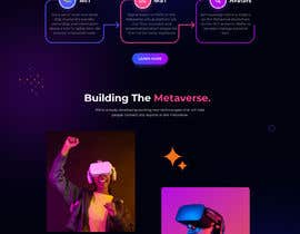 #29 cho Landing Page Mockup for Web3 / Metaverse Product for Content Creators bởi ti5303960