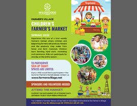 hhabibur525 tarafından Children&#039;s Farmers Market Flyer için no 98