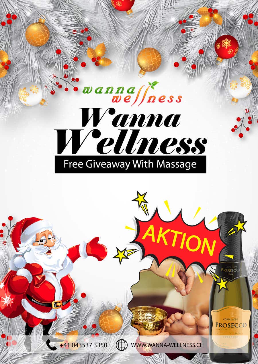 Kilpailutyö #94 kilpailussa                                                 Massage Promotion Flyer
                                            