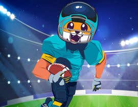 #24 for build me a football shiba inu character by sultanagd