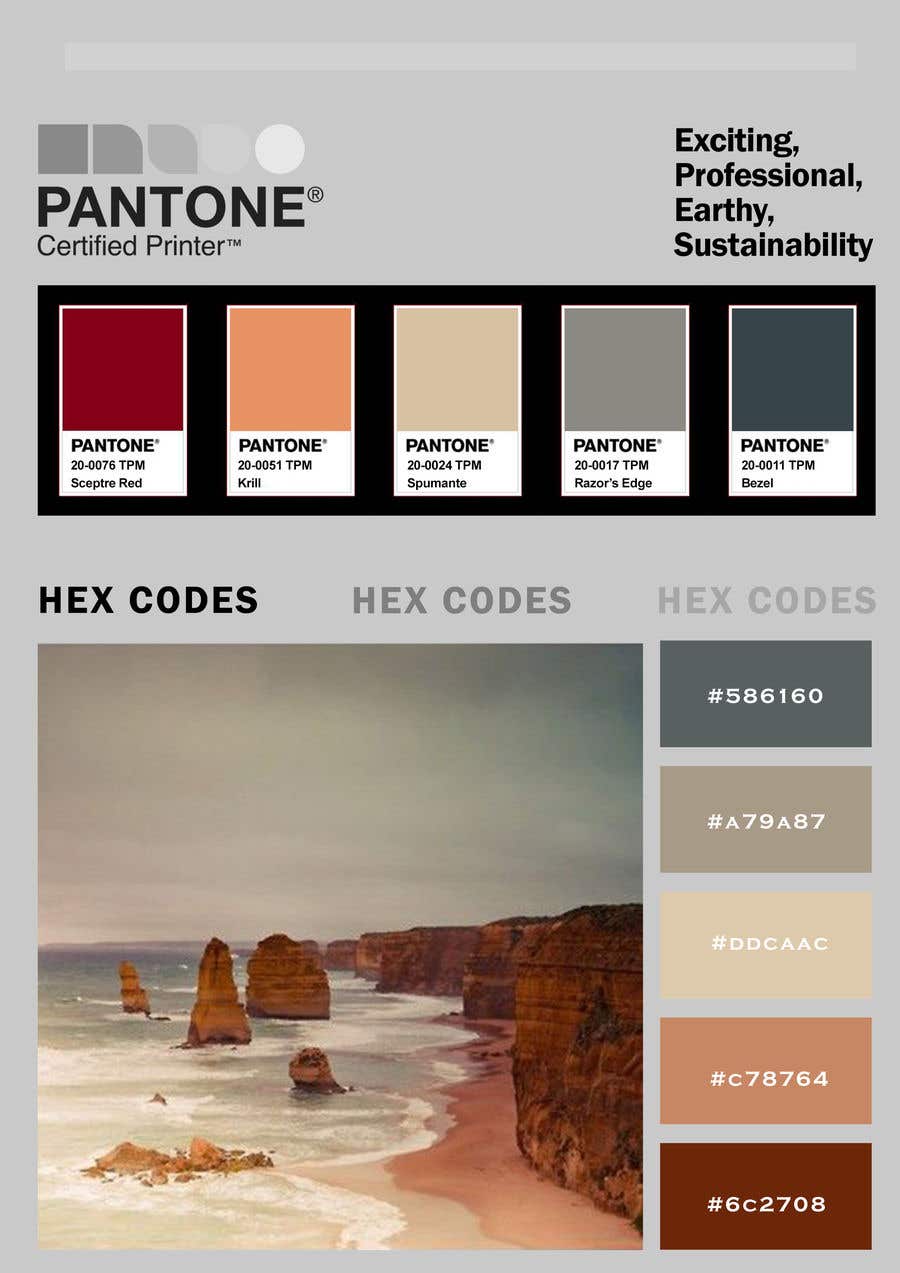 
                                                                                                                        Proposition n°                                            33
                                         du concours                                             Colour Palette For Earthy Brand
                                        