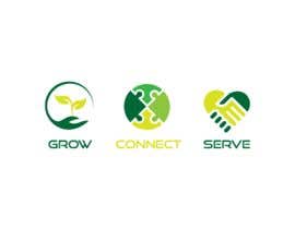 #125 for Symbols for connect, grow, and serve af abctamannaejann2