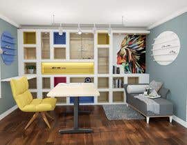 nº 110 pour Office/Workshop Room Design par RosaEjeZ 