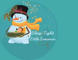 Nro 55 kilpailuun Illustration of a snowman baby falling asleep käyttäjältä IrinaZau
