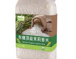 Nro 35 kilpailuun Packaging design - Organic Rice käyttäjältä mangesh1986