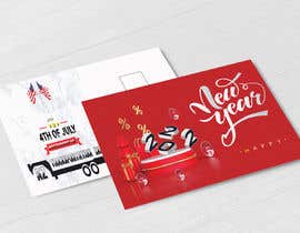 #48 untuk Design a post card to great with NEW YEAR 2021 on behalf of a company. oleh shubho970